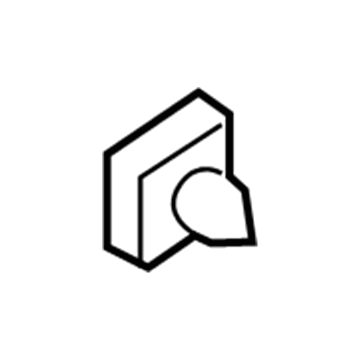 Dodge 6506878AA Front Driver Speaker Nut