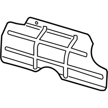 Dodge 55366063AB Heat Shield