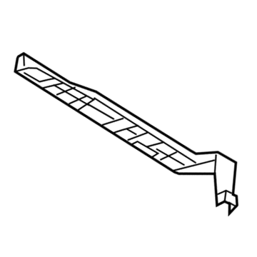 Jeep 68266722AA Upper Center Pillar Trim Bracket