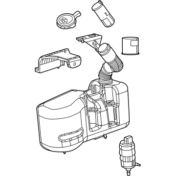 Ram Washer Reservoir - 68568428AA