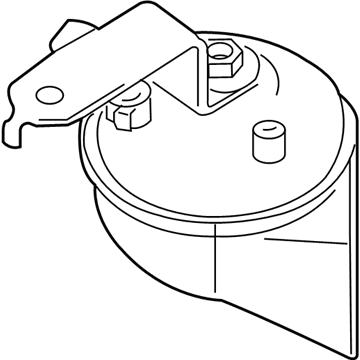 Dodge 68054453AB Lower Note Horn