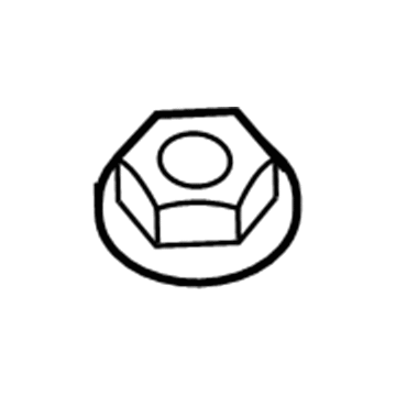 Jeep 5097674AA Stabilizer Control Module Nut