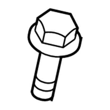 Jeep 6509967AA ABS Control Unit Mount Bolt