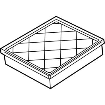 Dodge 4861756AA Air Filter