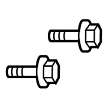 Dodge 53013378AA Resonator Stud