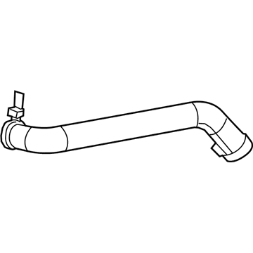 Jeep Wrangler Radiator Hose - 55111394AC