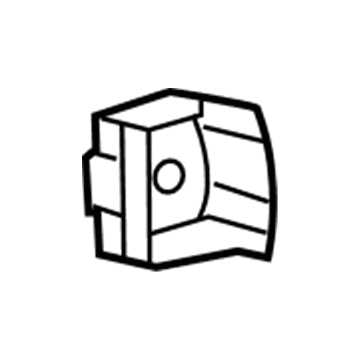 Jeep 52079419 Radiator Isolator