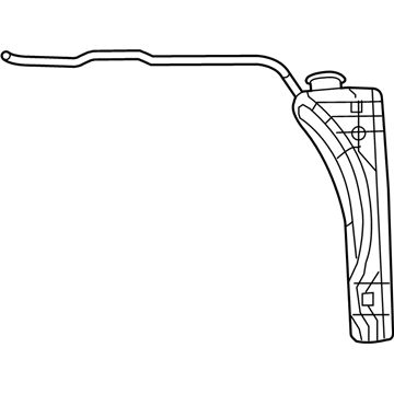 Jeep Wrangler Coolant Reservoir - 68091500AE
