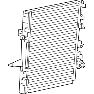 Jeep 68143886AA Radiator