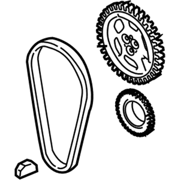 Dodge 5086533AD Timing Gear Set