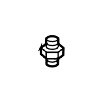 Dodge 4104511 Oil Filter Connector