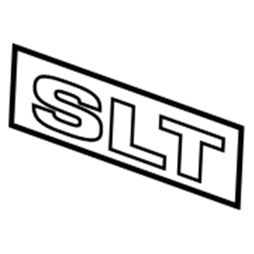 Ram 55277437AA Nameplate