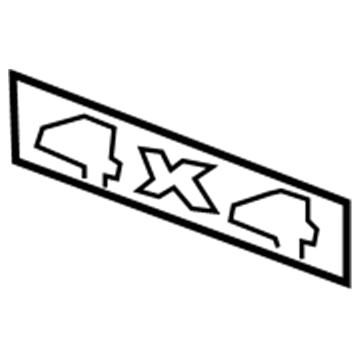 Ram 55277438AA Nameplate - Tailgate