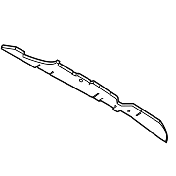 Mopar 55277182AD Fender Seal, Front Passenger Side