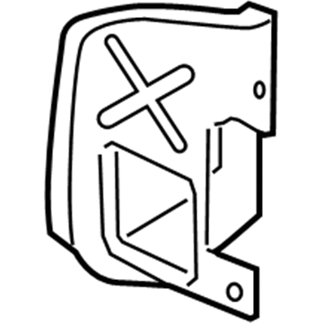 Dodge Ram 2500 Wheelhouse - 55056680AC