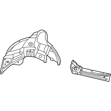 Dodge 68422950AC Inner Wheelhouse