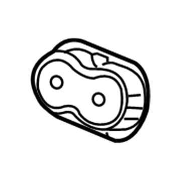 Chrysler 1AW791DVAA Cup Holder