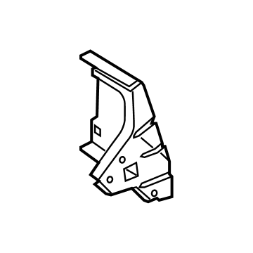 Jeep 68103412AB Fender Mounting Bracket