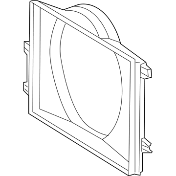 Dodge Sprinter 3500 Fan Shroud - 5104130AA
