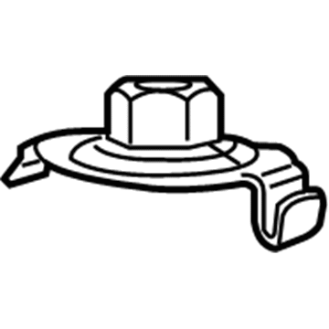 Jeep 5116360AB Tow Hook Plate