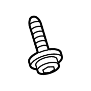 Jeep 6105096AA Lower Cover Screw