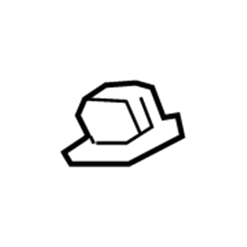 Jeep 6104717AA Tow Hook Nut