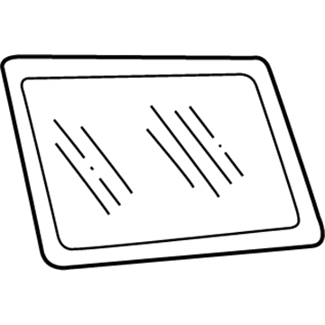 Dodge 4084517 Glass - Bodyside Window