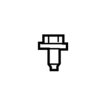 Dodge 6104412AA Screw - Hexagon Head