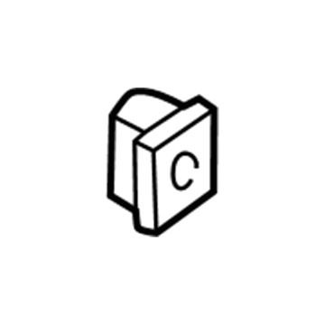 Dodge 6506878AA Door Trim Panel Nut