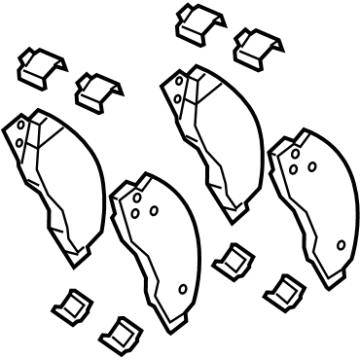2021 Ram 3500 Brake Pad - 68451229AA