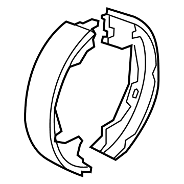 2020 Ram 3500 Parking Brake Shoe - 68026376AA