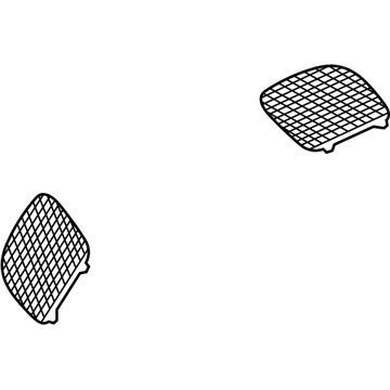 Mopar 68184352AB Scoop, Front Outer Passenger Side