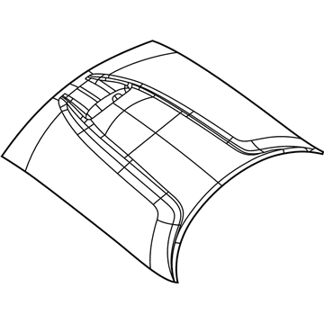 Dodge Hood - 68259671AD