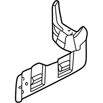 Chrysler 4581037AC Heat Shield