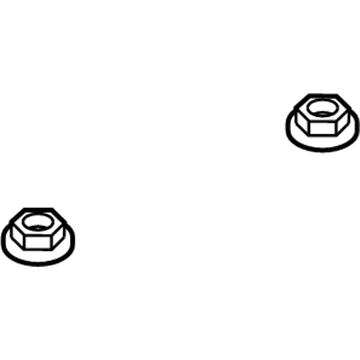 Dodge 6502135 Fuel Tank Nut