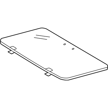 Dodge 5134005AA Glass - Sunroof