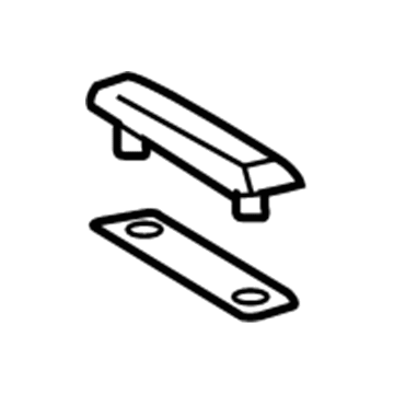 Dodge 5134011AA Sunroof Glass Upper Plate