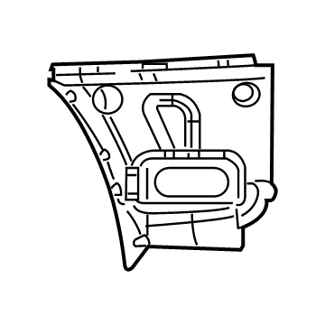 Dodge 5109586AD Lower Extension