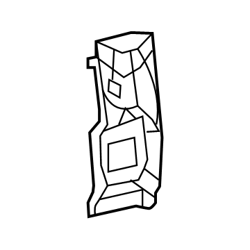 Dodge 4894772AD Tail Lamp Pocket