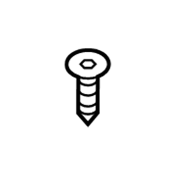 Chrysler 6104610AA Handle Screw