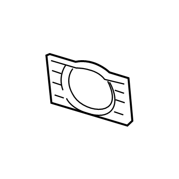 Chrysler 68245345AD Lower Grille Bezel