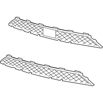 Chrysler 68214482AD Lower Grille