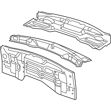 Jeep 68021019AH Cowl Panel