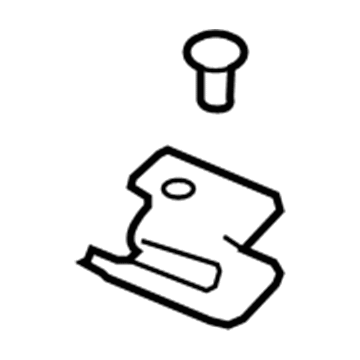 Jeep 53031709AA Compressor Brace