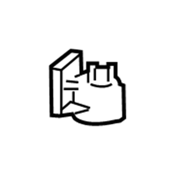 Dodge 5135920AA Dehydrator Bracket