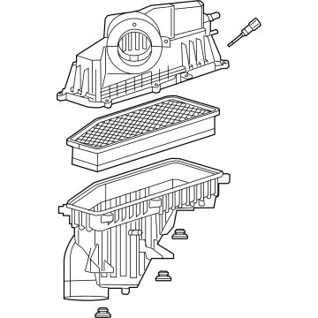 Jeep Air Filter Box - 68292846AG