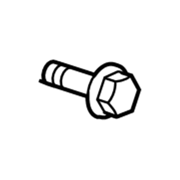 Jeep 6104215AA Bolt-Hexagon Flange Head