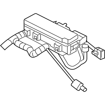 Chrysler 68026933AA Fuse Box Cover