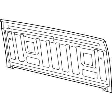 Mopar 68525516AA Back Panel, Rear