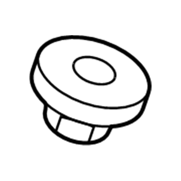 Dodge 6508886AA Mirror Assembly Nut